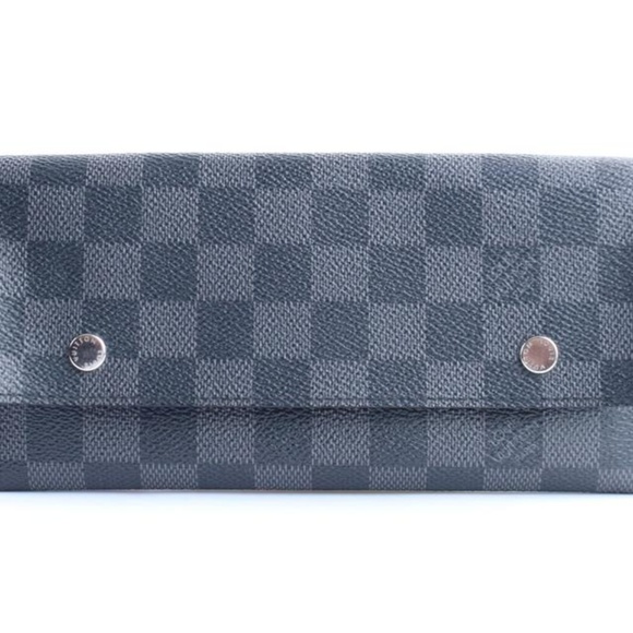 Louis Vuitton  Graphite Long Modulable Flap Wallet